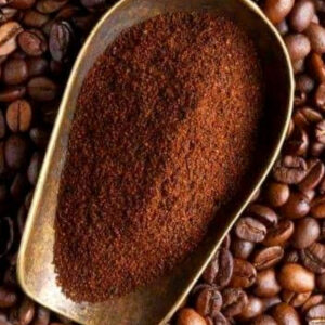 Ground coffee